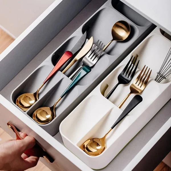 DrawerSlim Cutlery Organizer Tray